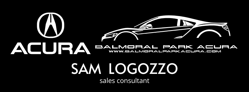 Balmoral Park Acura Sam Logozzo